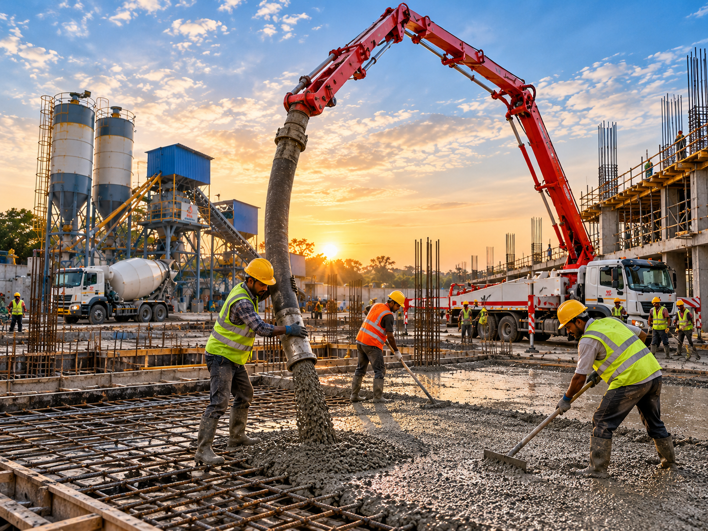 Concrete Pumping & Site Execution